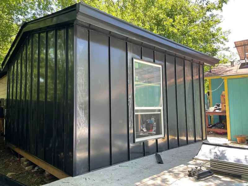 Black standing seam metal wall panels for Roof Inspection in Oakmont